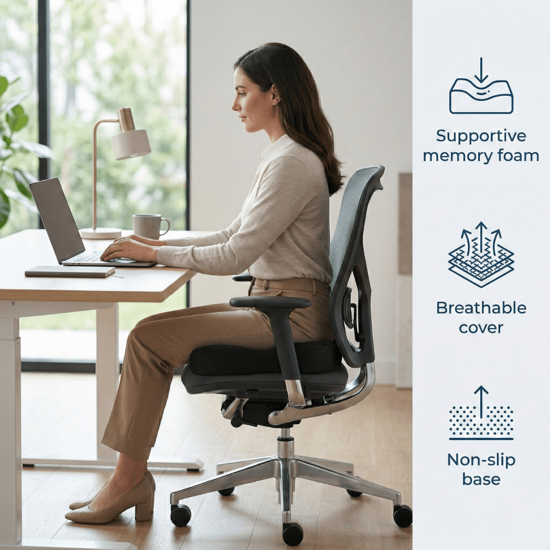 Rezuly™ Ergonomic Seat Cushion - Rezuly - Rezuly - 