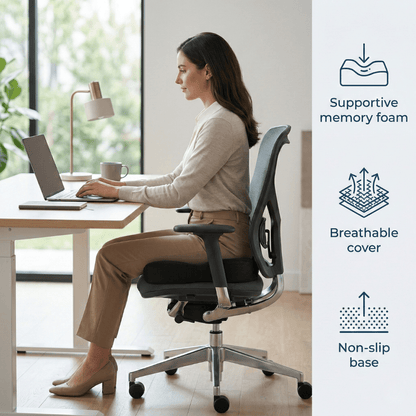 Rezuly™ Ergonomic Seat Cushion - Rezuly - Rezuly - 