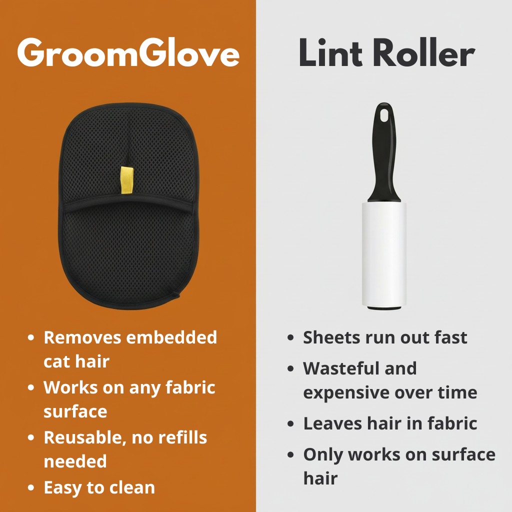 GroomGlove Cat Deshedding Mitt