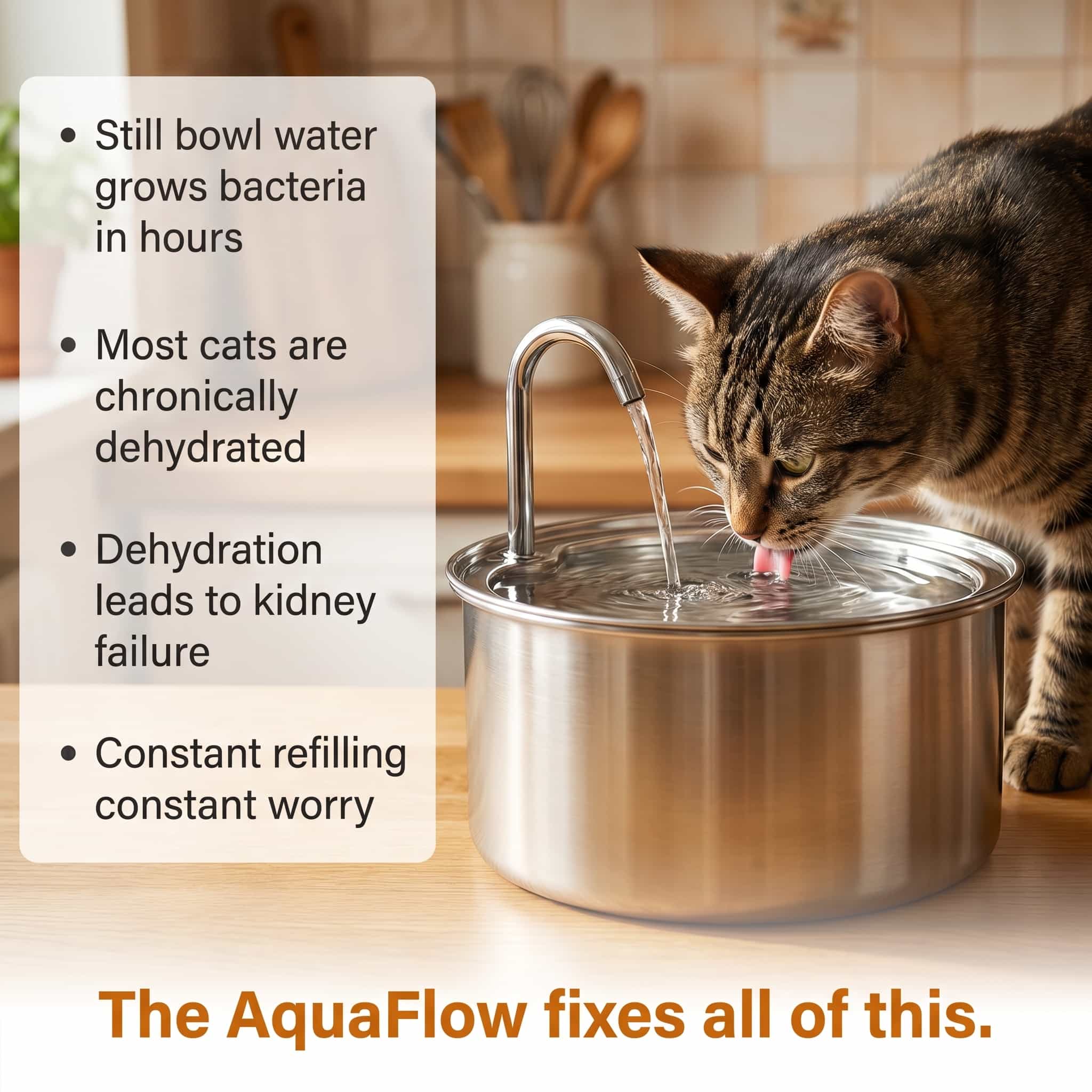 AquaFlow Cat Fountain