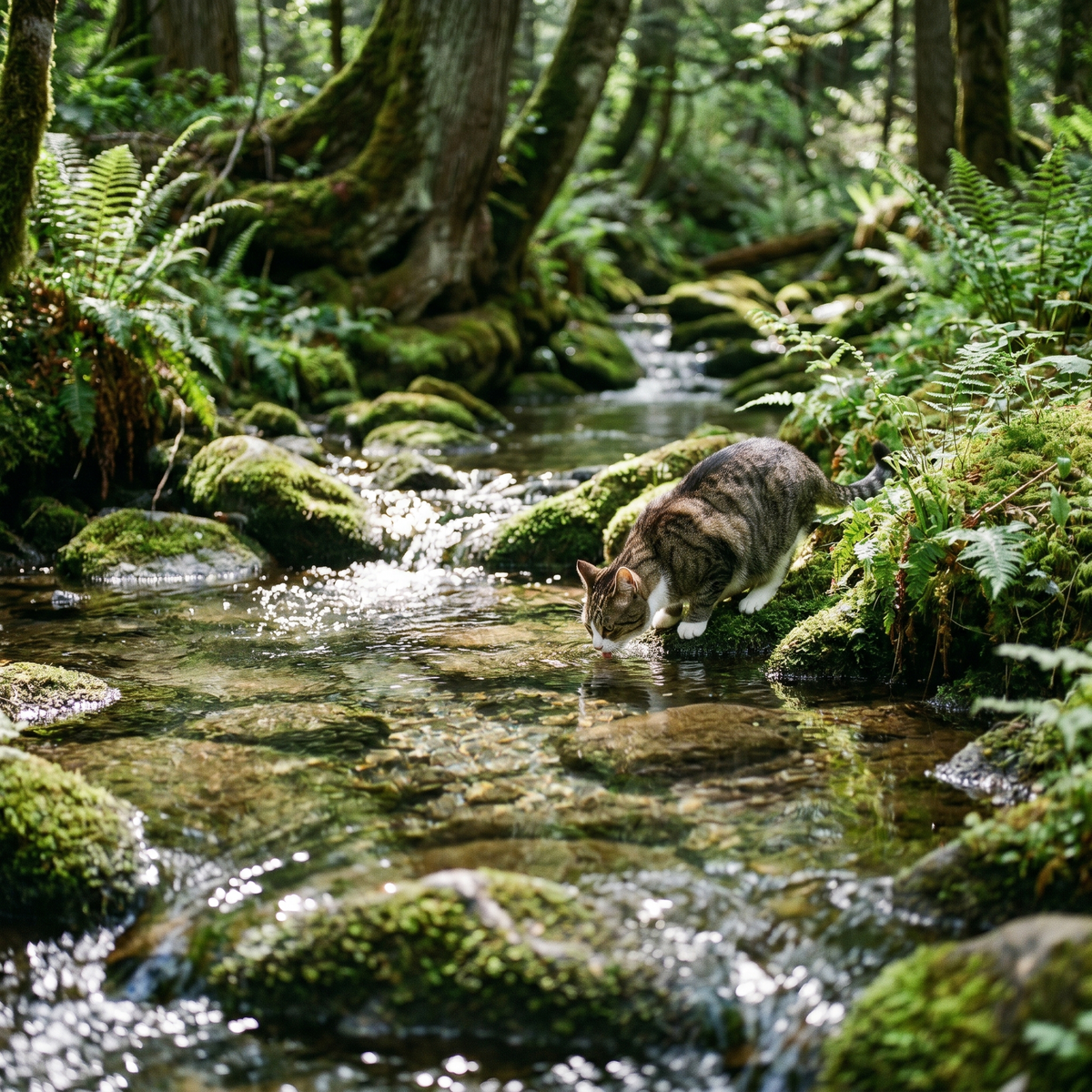 Why cats prefer moving water