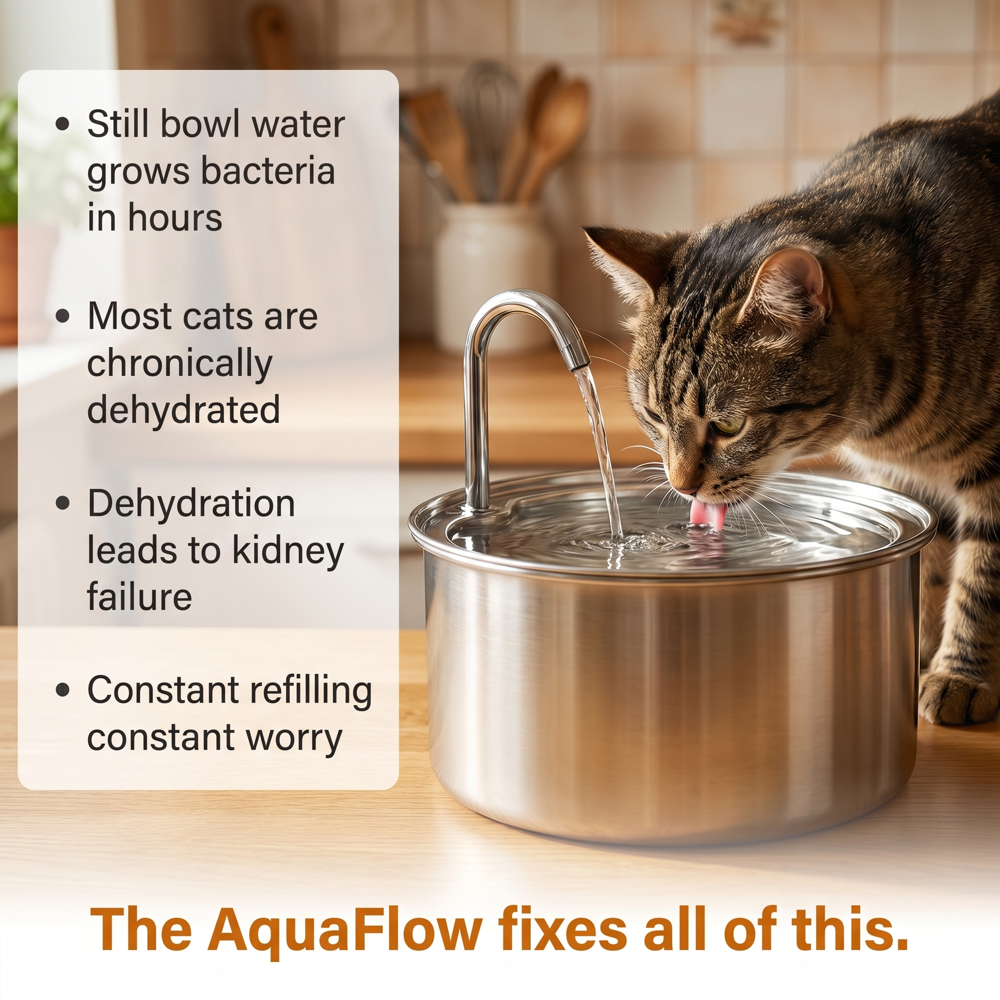 AquaFlow Cat Fountain
