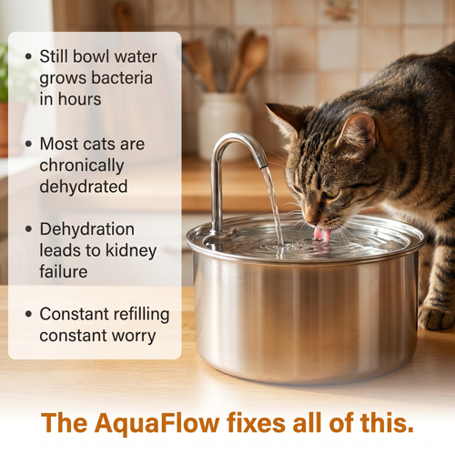 AquaFlow Cat Fountain